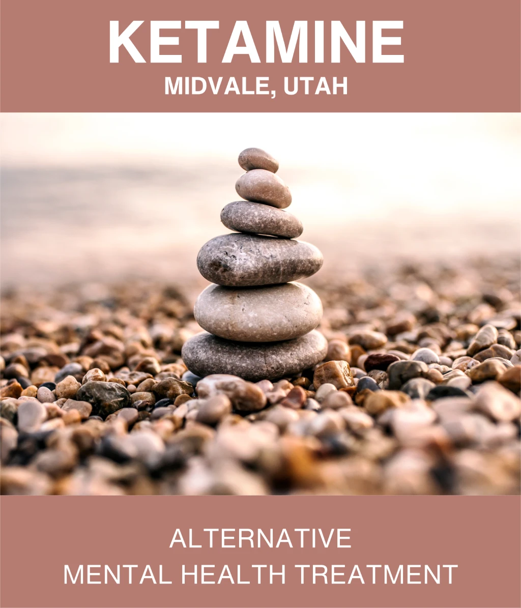 Rocks standing on top of each other symbolizing relief for ketamine in Midvale, UT.
