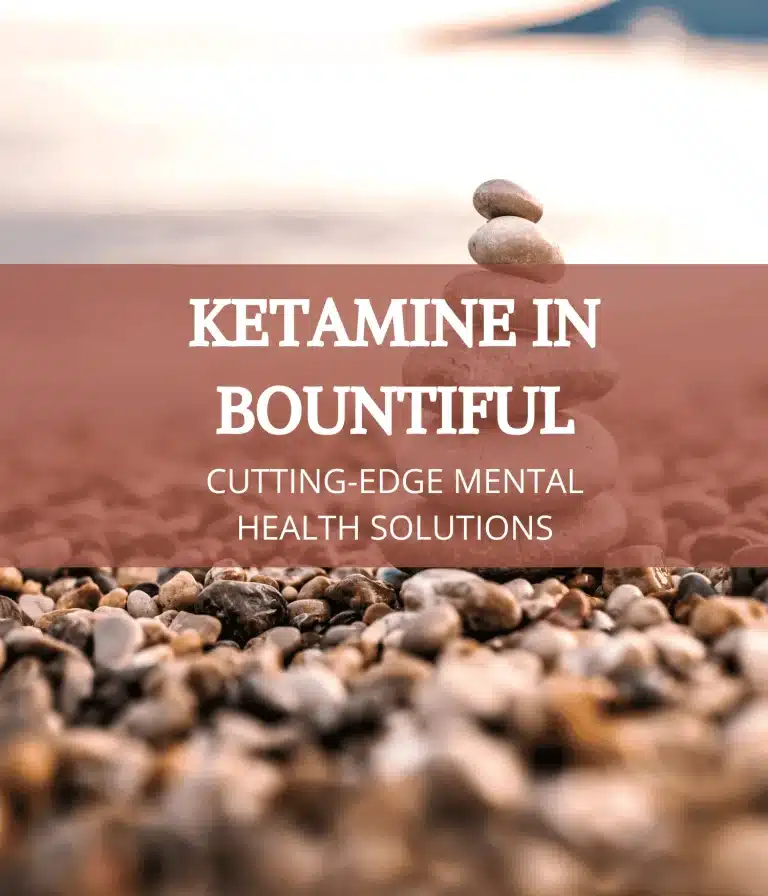 Stones on top of each other symbolizing hope and joy for ketamine therapy in Bountiful, Utah.